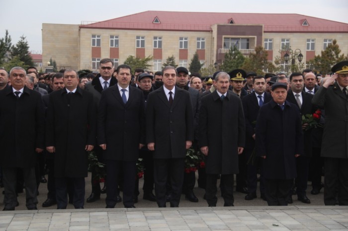 Gəncədə Xocalı soyqırımının 30-cu ildönümü qeyd olundu - FOTOLAR